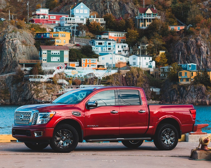 Tiny Home Towing - Nissan Titan Truck